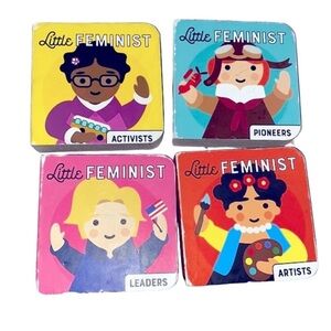 Little Feminist set of 4 books for girls